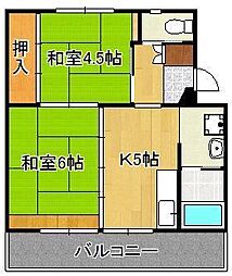 ビレッジハウス直方　5号棟 1階