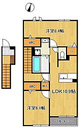 ロータス水巻3 2階/-