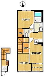 プリメゾン東郷 2階/-