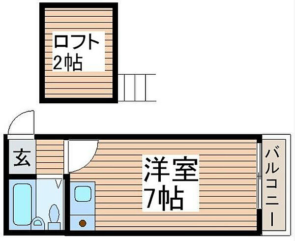 エステート西川口I 105｜埼玉県川口市並木４丁目(賃貸アパート1R・1階・18.00㎡)の写真 その2