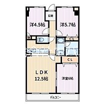 ブライトンコート 203 ｜ 埼玉県川口市芝塚原２丁目（賃貸マンション3LDK・2階・67.95㎡） その2