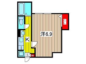 グランクオール西川口 401 ｜ 埼玉県川口市並木３丁目（賃貸マンション1K・4階・20.35㎡） その2