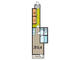 須賀第5ビル 403 ｜ 埼玉県蕨市塚越１丁目（賃貸マンション1K・4階・29.19㎡） その2