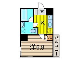 埼玉県川口市並木３丁目（賃貸マンション1K・2階・22.75㎡） その2