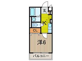 TREBINAウエスト 103 ｜ 埼玉県戸田市大字新曽（賃貸アパート1K・1階・25.06㎡） その2