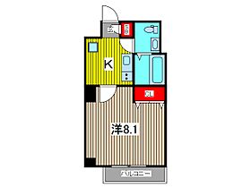 エスファルベ川口 1002 ｜ 埼玉県川口市幸町２丁目（賃貸マンション1K・10階・24.31㎡） その2