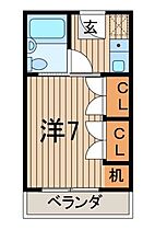 シャン・ド・マルス 202 ｜ 埼玉県川口市西青木３丁目（賃貸アパート1K・2階・18.90㎡） その2