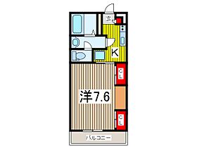 リブリ・欅 202 ｜ 埼玉県川口市芝中田１丁目（賃貸マンション1K・2階・24.84㎡） その2