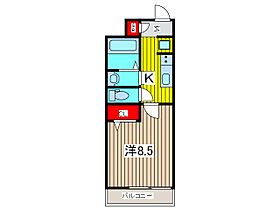 リブリ・GranTerrace 206 ｜ 埼玉県川口市在家町（賃貸マンション1K・2階・26.08㎡） その2