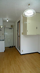 メゾン・ド・パルク 1-B 1階ワンルームのリビング/ダイニング