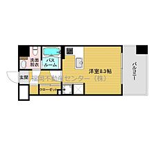 福岡県福岡市博多区上川端町（賃貸マンション1R・8階・24.25㎡） その2