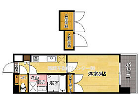 福岡県福岡市東区千早５丁目（賃貸マンション1K・8階・24.20㎡） その2