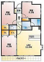 グランドエンブレム横浜  ｜ 神奈川県横浜市戸塚区東俣野町（賃貸マンション3LDK・3階・65.42㎡） その2