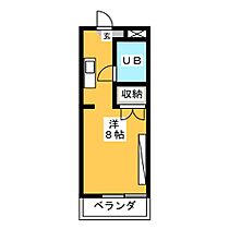 ピエ・タ・テール杉山  ｜ 愛知県江南市古知野町杉山（賃貸マンション1R・2階・21.70㎡） その2