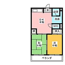 シャトー桐野  ｜ 愛知県江南市尾崎町桐野（賃貸マンション2LDK・4階・43.74㎡） その2