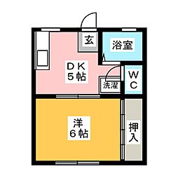 間取図画像 1DK