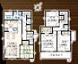 間取り：2号棟 2部屋から出入りできるバルコニーが魅力。主寝室にはWIC付きです。