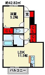 ハーべスト デュオ 1階