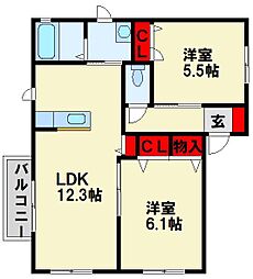 メゾン青葉台 D棟 2階