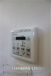 浴室乾燥機能完備。