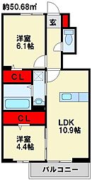 ラシュレ雅 1階