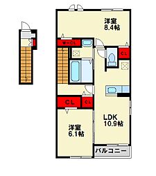 メゾンド・プチ・フルールXIV 2階/201