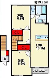 クレッシェンド 2階