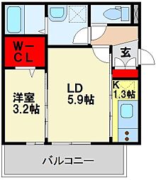 JR鹿児島本線 陣原駅 徒歩9分 1階/-