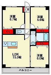 筑豊電気鉄道 穴生駅 徒歩17分 6階/-