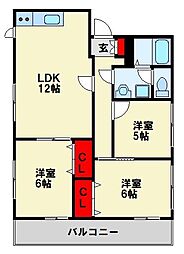 パールリバー浅川 D棟 1階/102