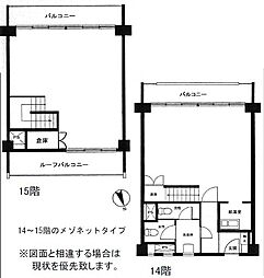 神宮前コーポラス 15階/14-15F1403号室