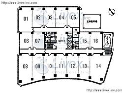 日本企業会館の間取図画像