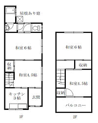 新在家戸建 4Kの間取り