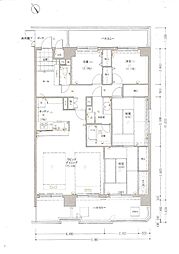 シャリエ和歌山壱番館 1201 4LDKの間取り