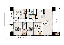 間取図画像 4LDK
