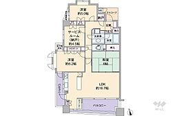 間取図画像 3SLDK