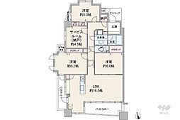 間取図画像 3SLDK