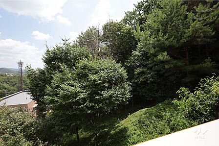 バルコニーからの眺め（南東方向）［2026年7月25日撮影］