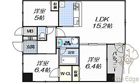 エステムプラザ梅田  ｜ 大阪府大阪市北区曾根崎1丁目（賃貸マンション3LDK・8階・67.41㎡） その2