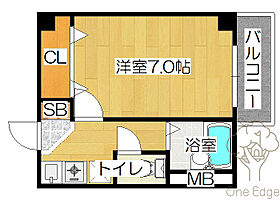 メゾンコウエイ  ｜ 大阪府大阪市北区浮田2丁目（賃貸マンション1K・3階・22.00㎡） その2