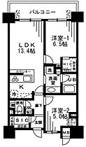 ザ・パークハビオ天満橋  ｜ 大阪府大阪市北区天満橋1丁目（賃貸マンション2LDK・13階・58.82㎡） その2