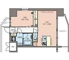 プレジオ都島ASIAN  ｜ 大阪府大阪市都島区都島本通4丁目（賃貸マンション1LDK・2階・42.75㎡） その2