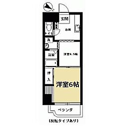 ライオンズプラザ 1LDKの間取図画像