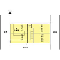 神奈川県川崎市中原区下小田中2丁目（賃貸マンション1DK・4階・30.29㎡） その3