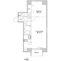 神奈川県川崎市中原区井田中ノ町（賃貸マンション1LDK・6階・40.05㎡） その2