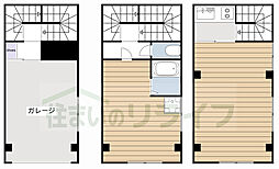 東京メトロ銀座線 稲荷町駅 徒歩4分の賃貸一戸建て 1階2Kの間取り