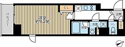 GRANPASEO日本橋三越前 1Kの間取図画像