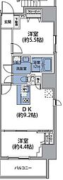 ルネサンスコート秋葉原 2DKの間取図画像