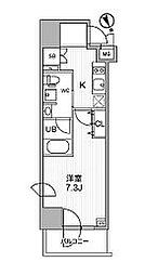 STAGEFIRST浅草橋2 1Kの間取図画像