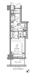 ZOOM日本橋馬喰町 1Kの間取図画像